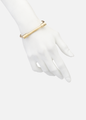 24K gold amika logo bracelet | amika