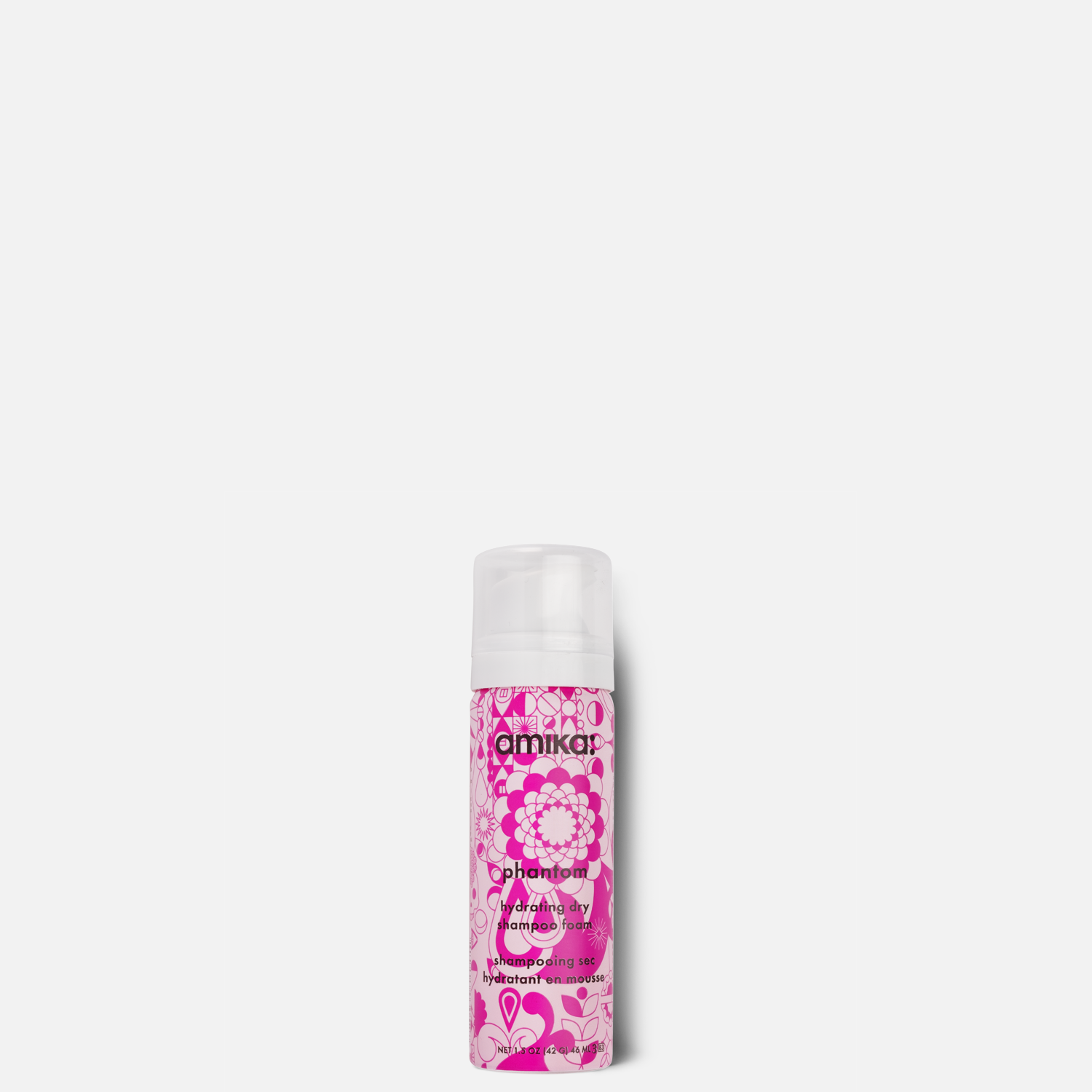Phantom Hydrating Dry Shampoo Foam 1.5 oz | amika