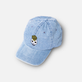 amika skull denim dad hat | amika