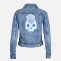 Levi’s jean jacket with amika skull